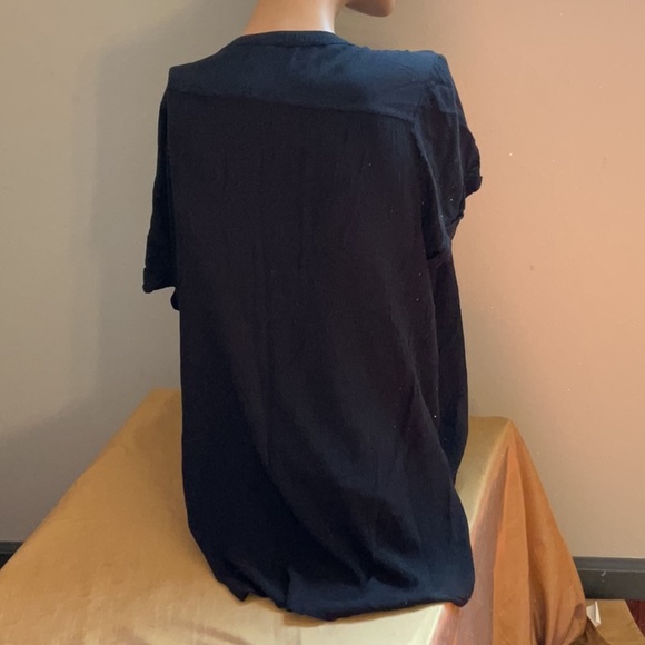 Sonoma Black Short-sleeve Blouse - Picture 5 of 6